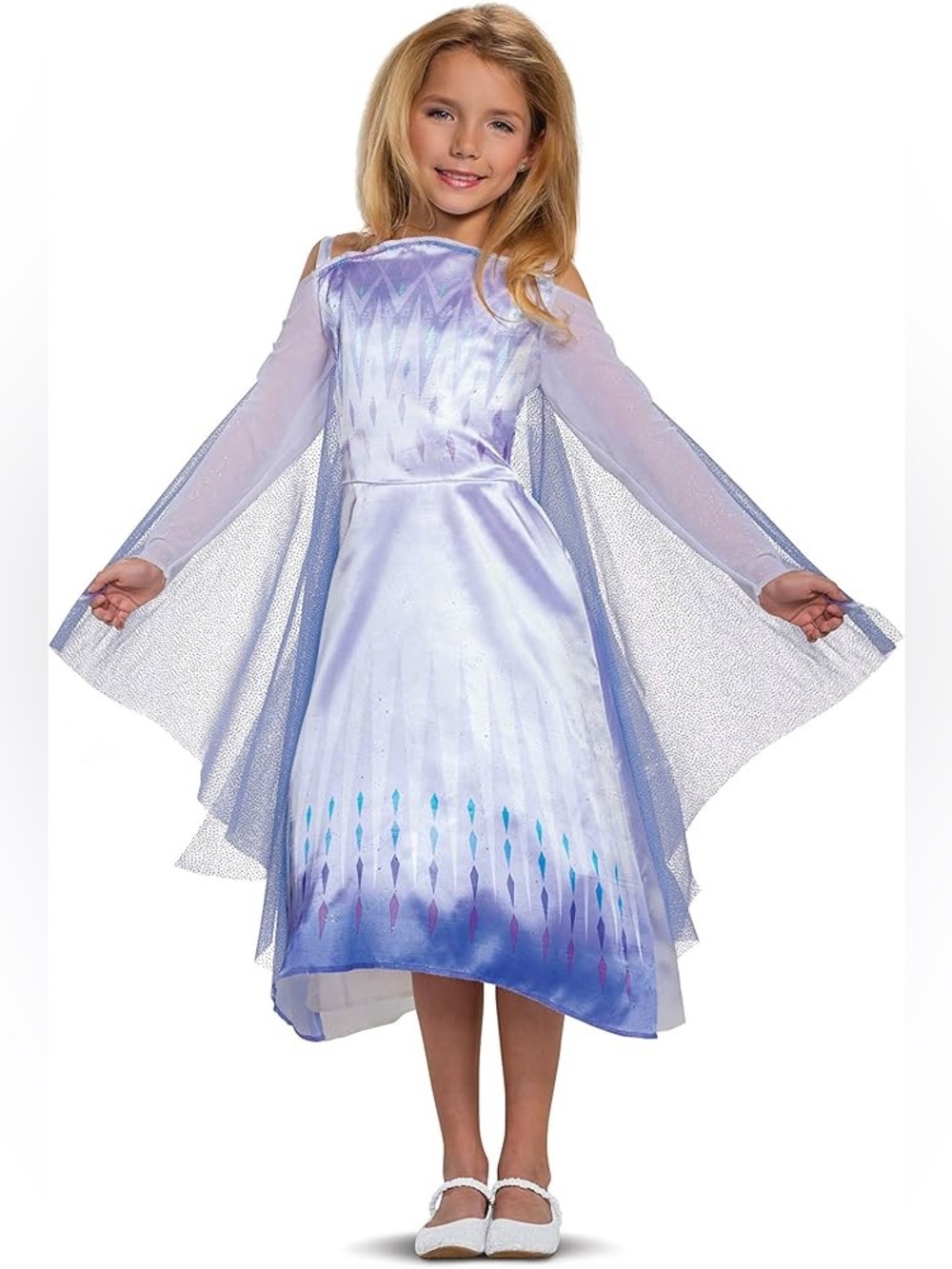 Frozen 2 Snow Queen Elsa Costume Dress
- Light Purple